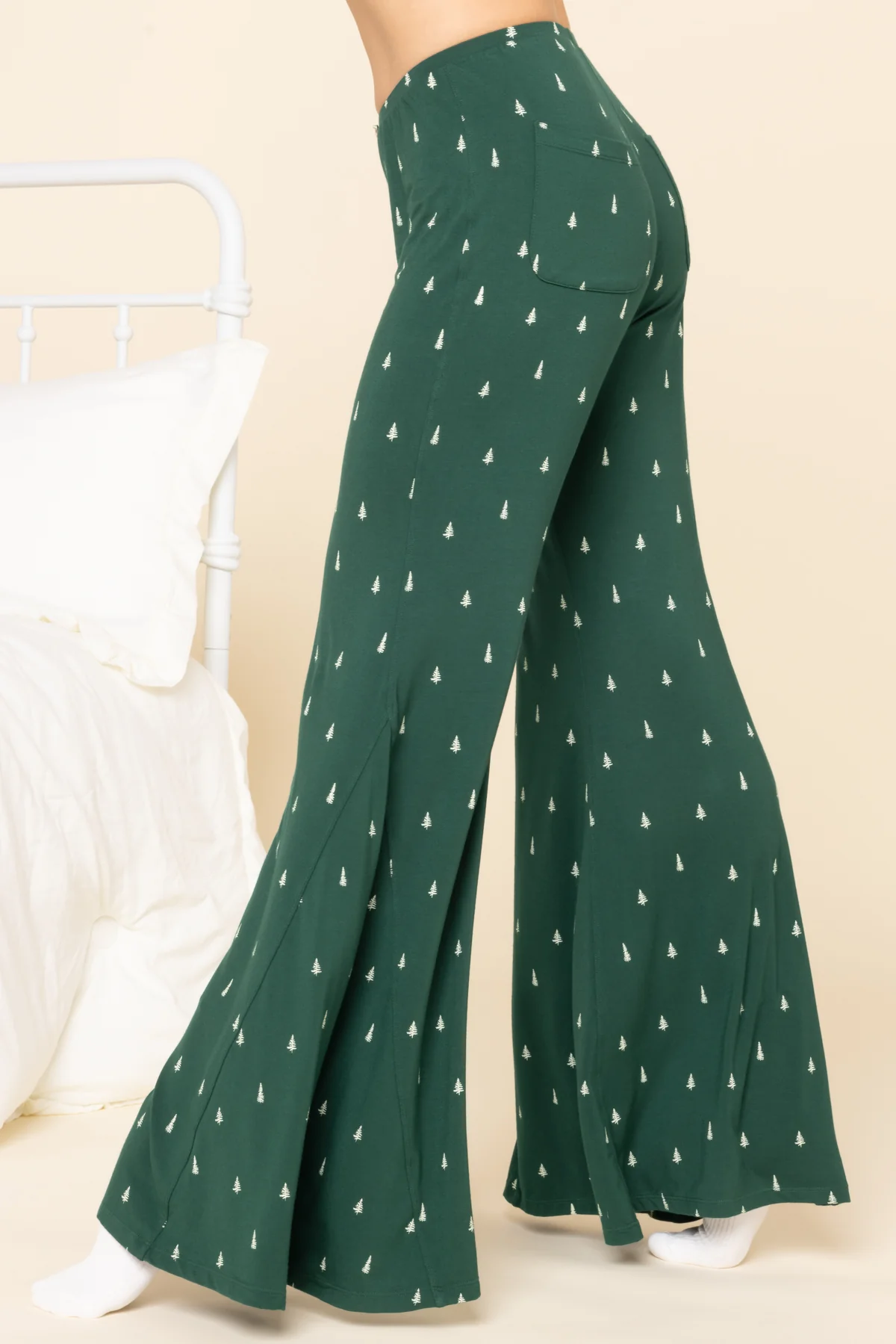 Deep Sleep Bell Bottoms - Holiday Pine