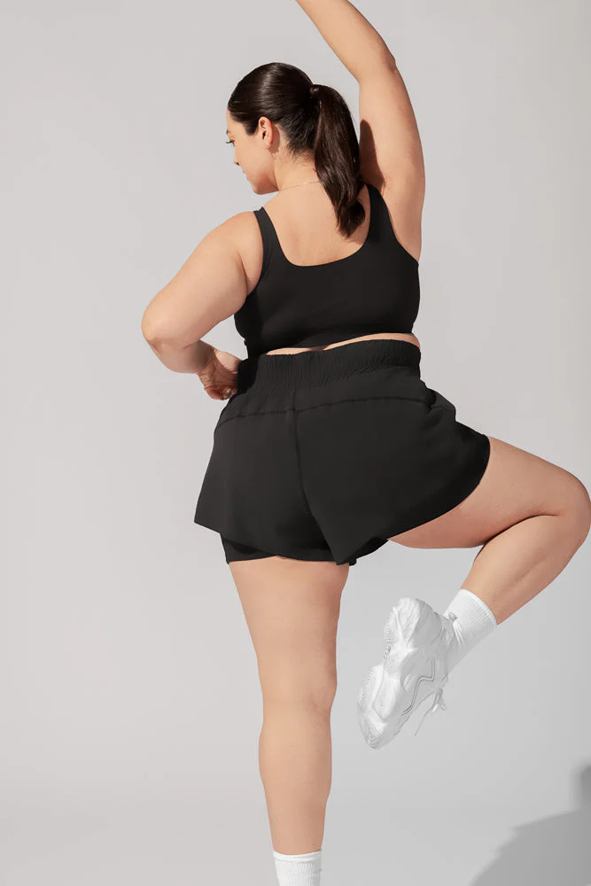High Waisted Supershort⢠- Black