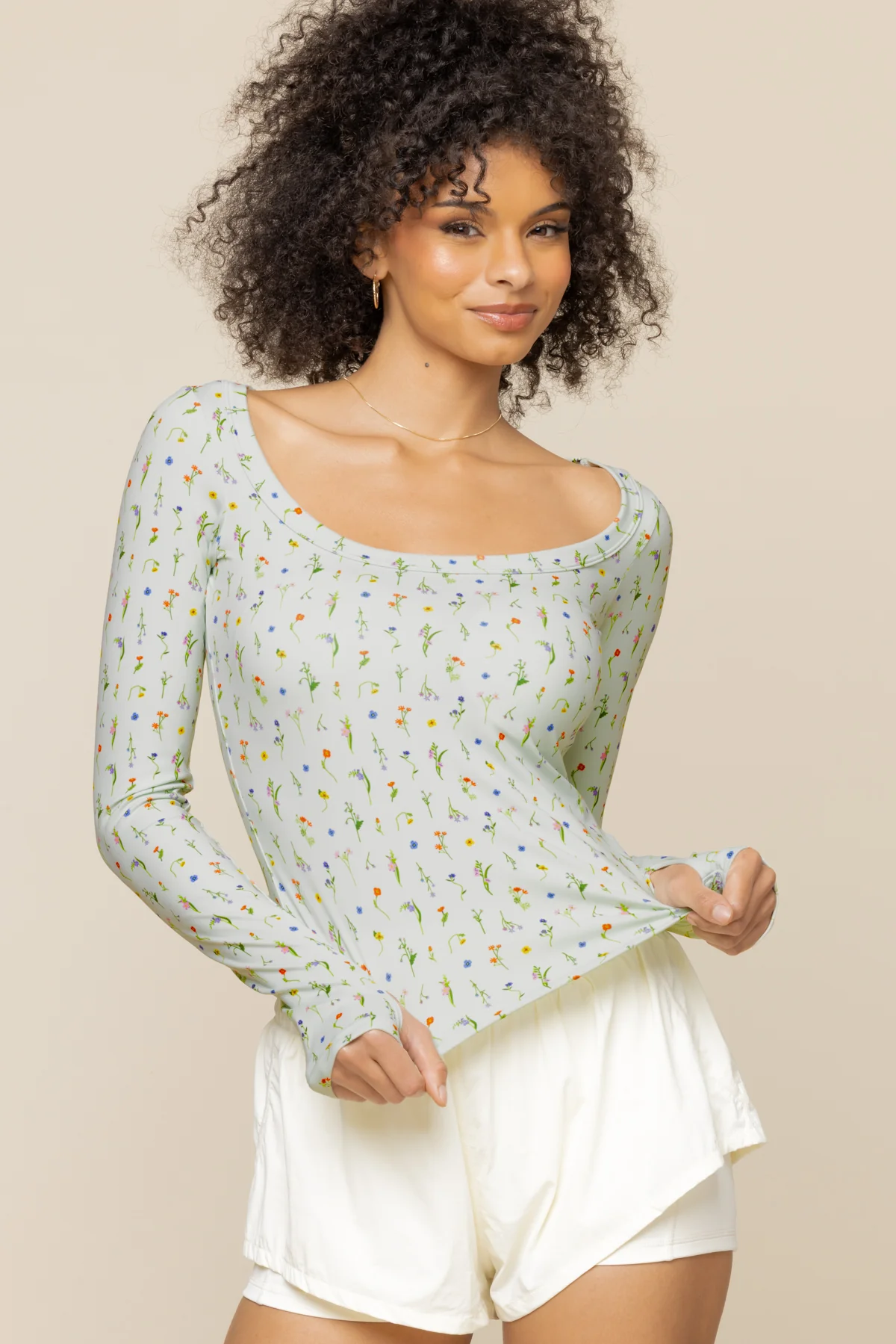 Your Favorite Reversible Long Sleeve Top - Meadow