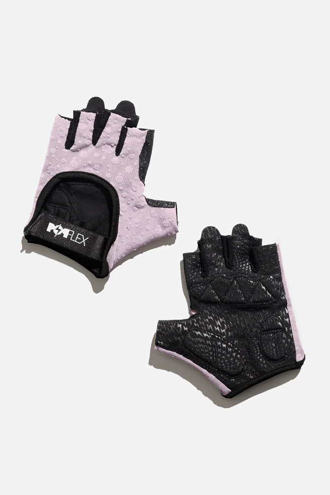 Luxe Mesh Training Gloves - Dusty Mauve Florals