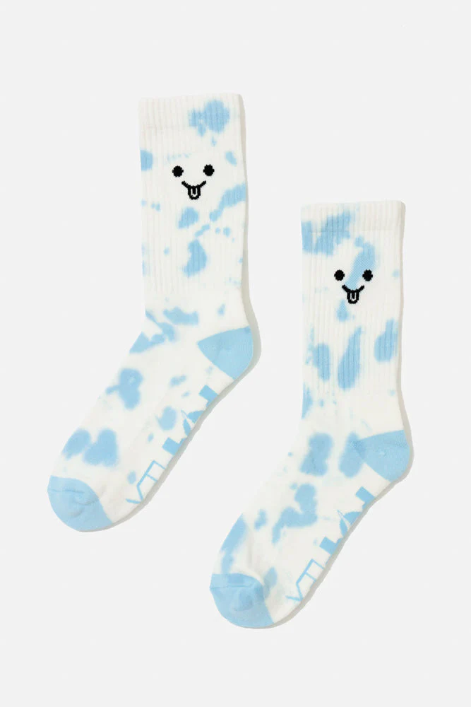 149-silly-face-mid-calf-gym-socks-blue-tie-dye-1.webp