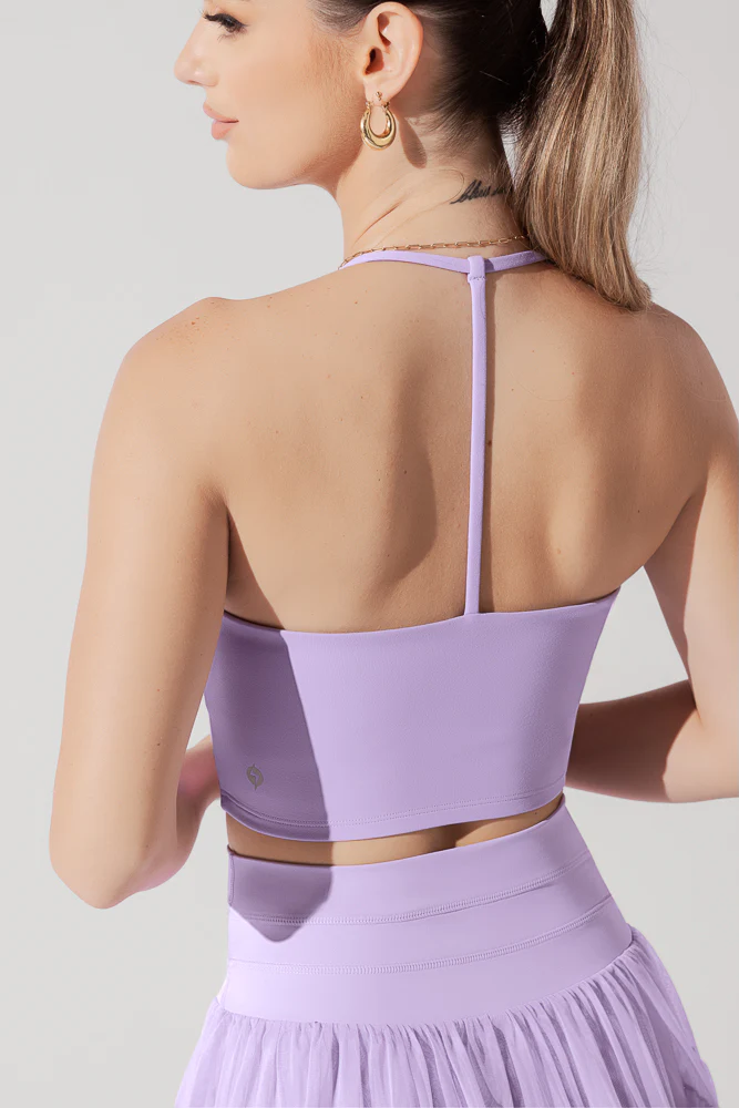 Flexy Crop Top - Digital Lavender