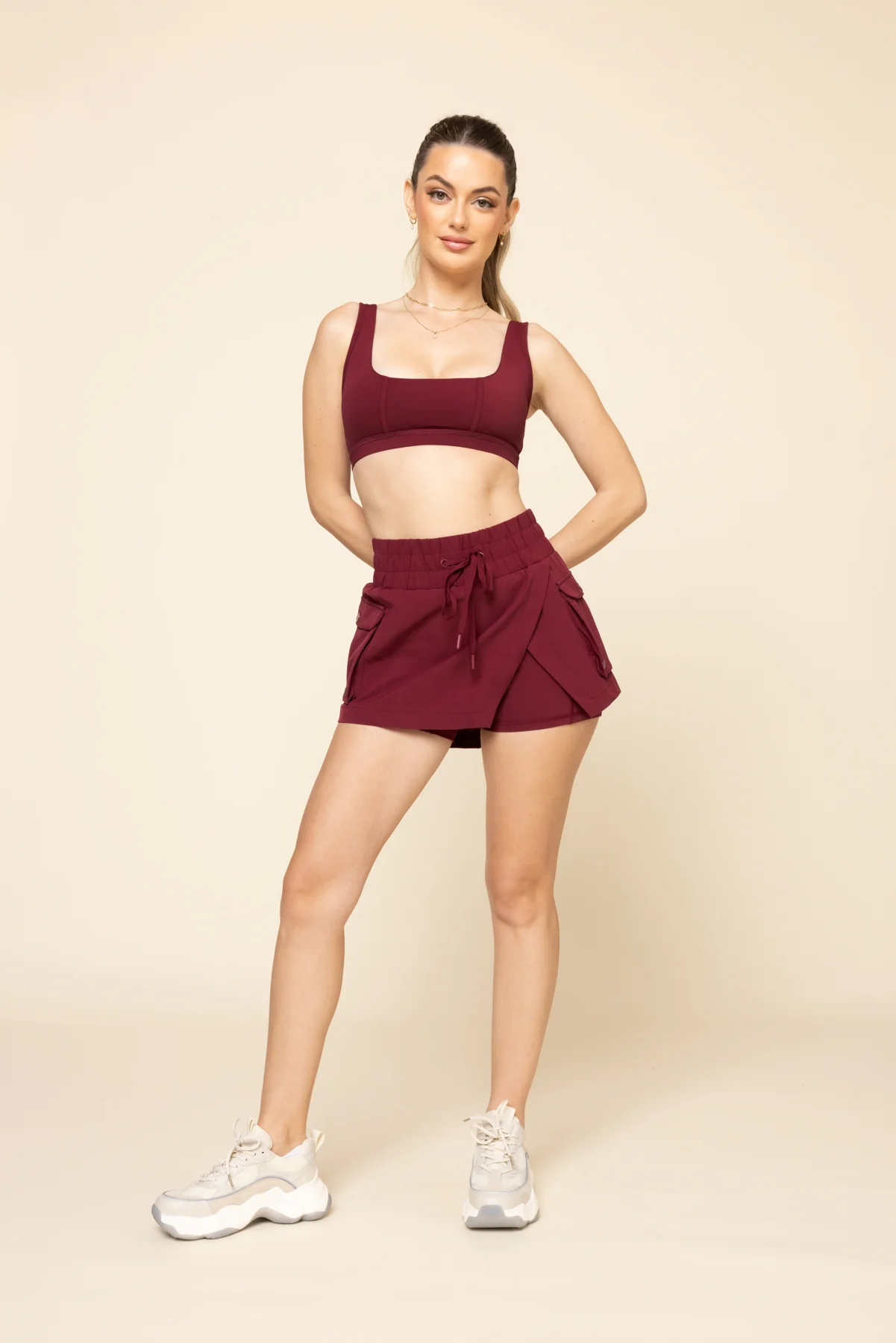 Hiking Superskortâ¢ - Crimson