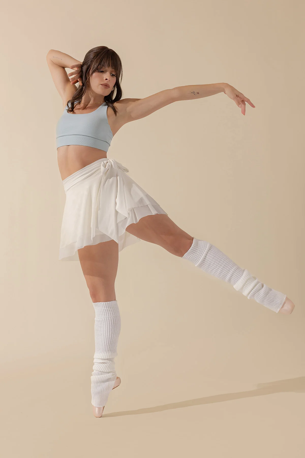 Juliet Wrap Skort - Cream