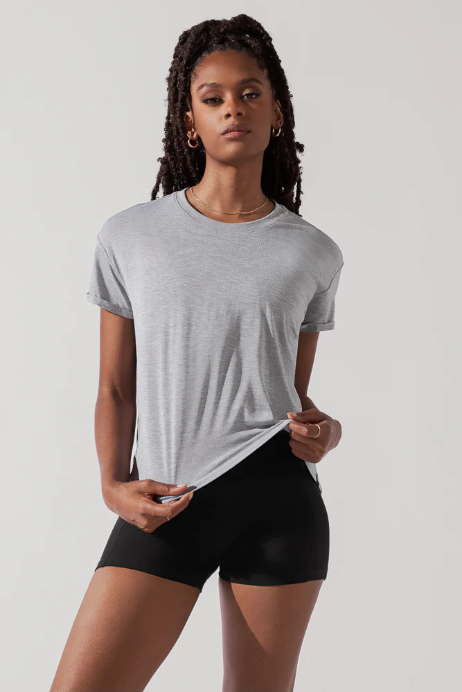 The Perfect Tee - Heather Grey