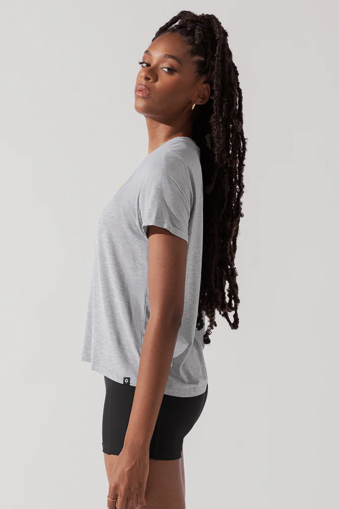 The Perfect Tee - Heather Grey