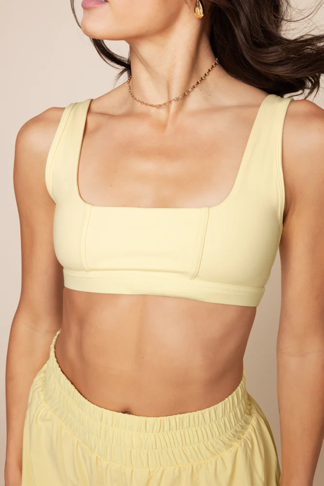 Corset Bra - Buttercream