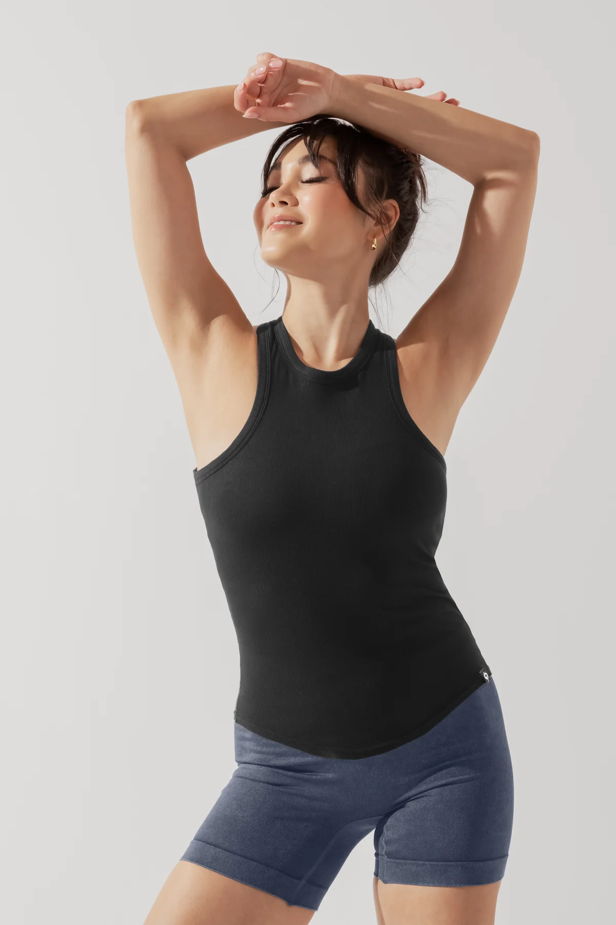 Not Your Typical Tank (Built-in Bra) - Black