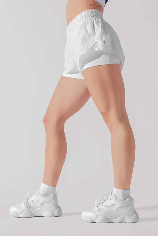 High Waisted Supershortâ¢ - White