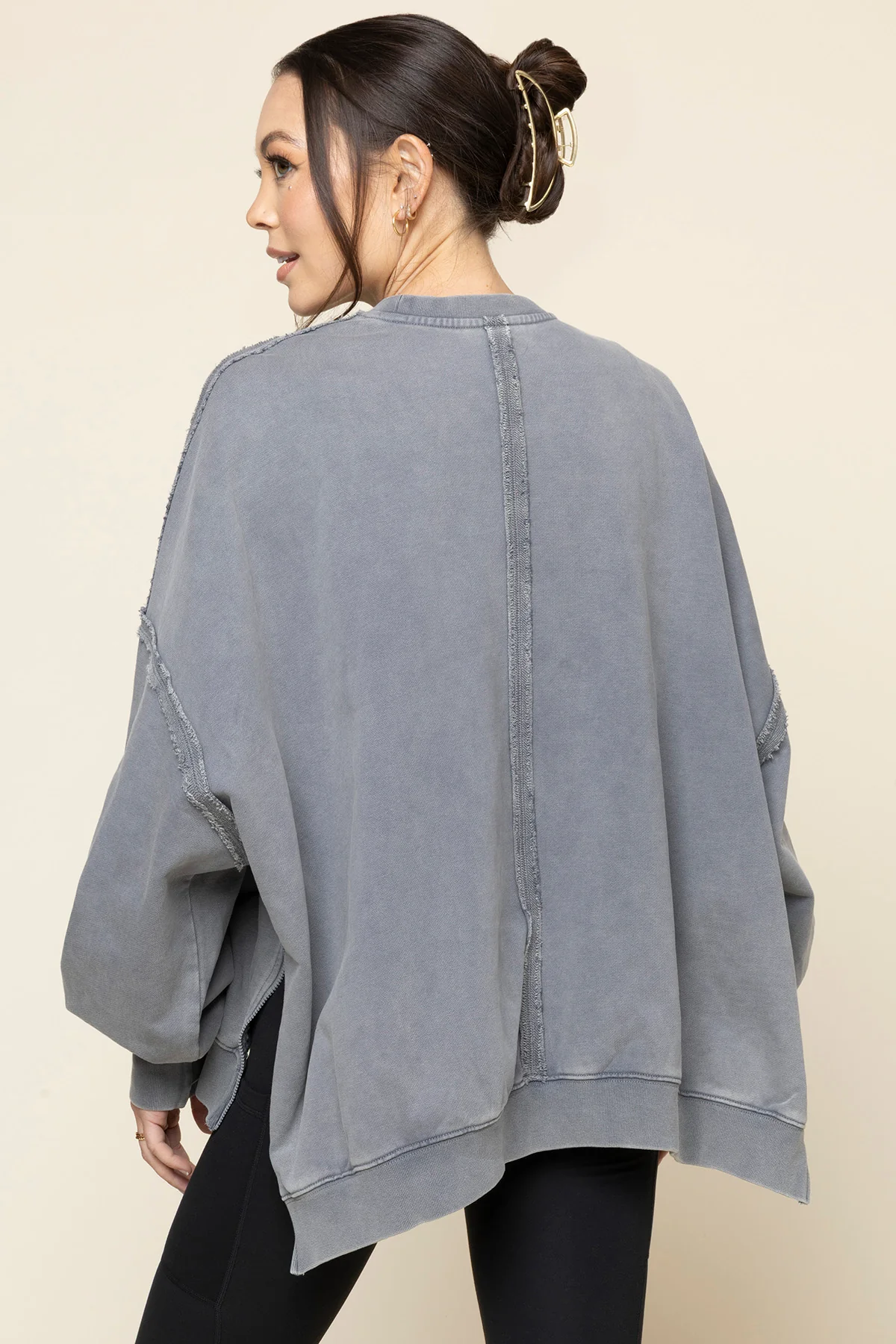 Boxy Crewneck - Vintage Grey
