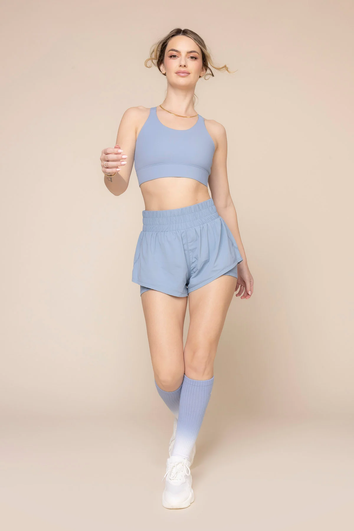 High Waisted Supershortâ¢ - Blue Storm