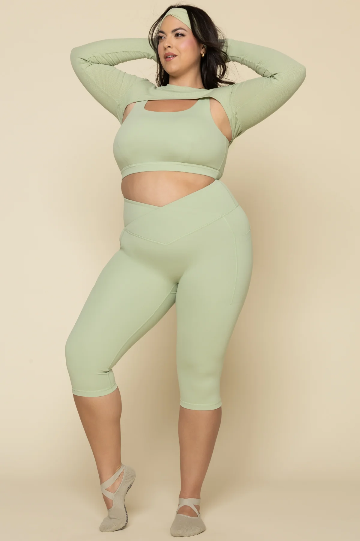 Crisscross HourglassÂ® Capri - Pistachio