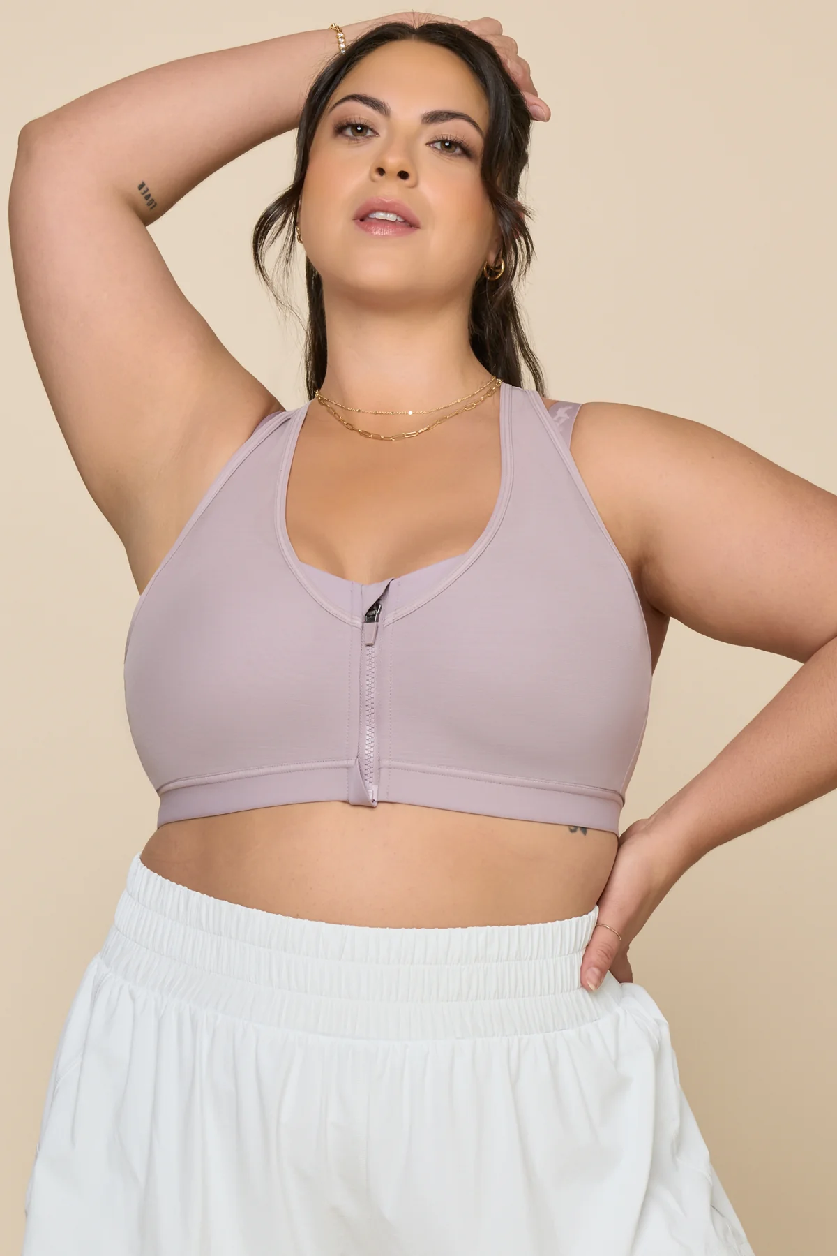 Zip SuperbraÂ® - Dusty Lilac