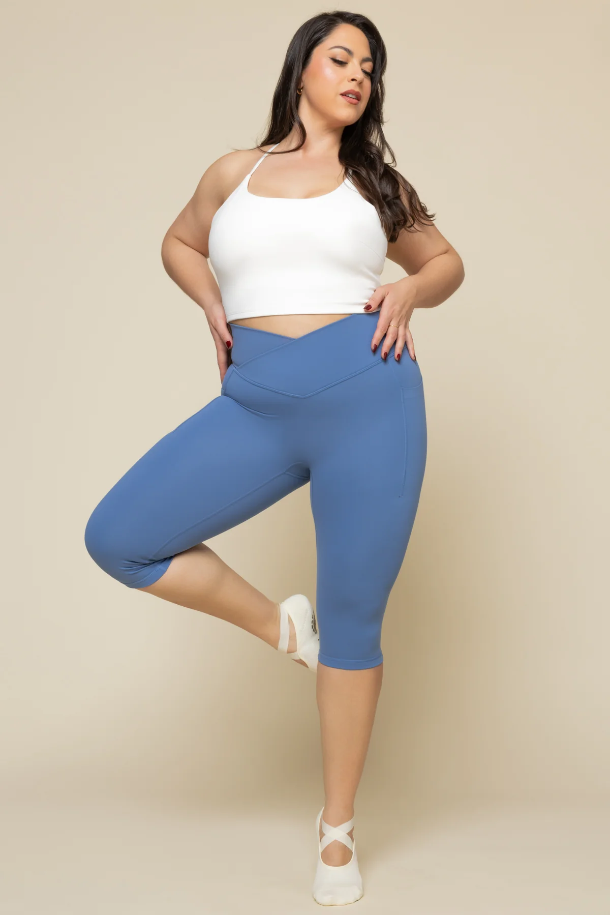 Crisscross HourglassÂ® Capri - Blue Horizon