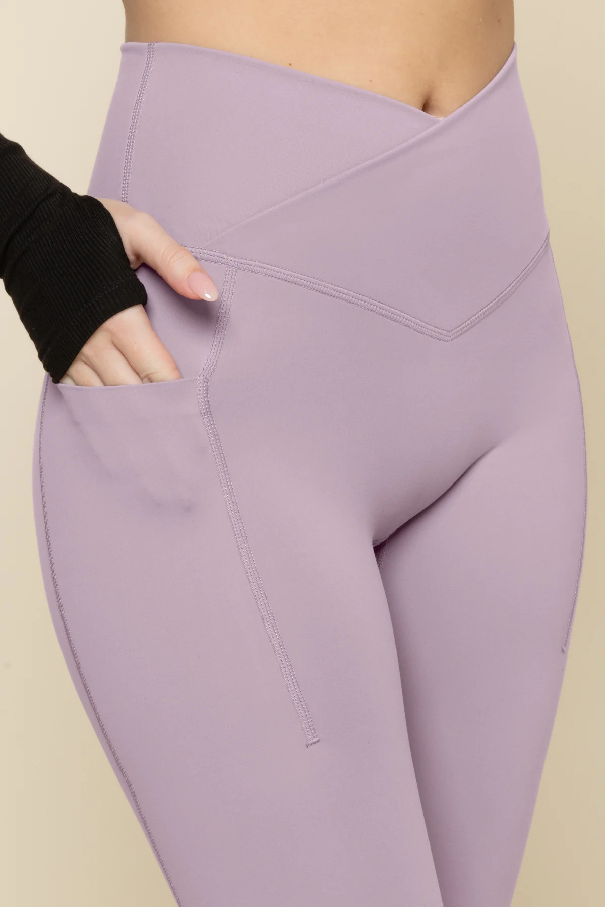 Crisscross HourglassÂ® Capri - Dusty Mauve