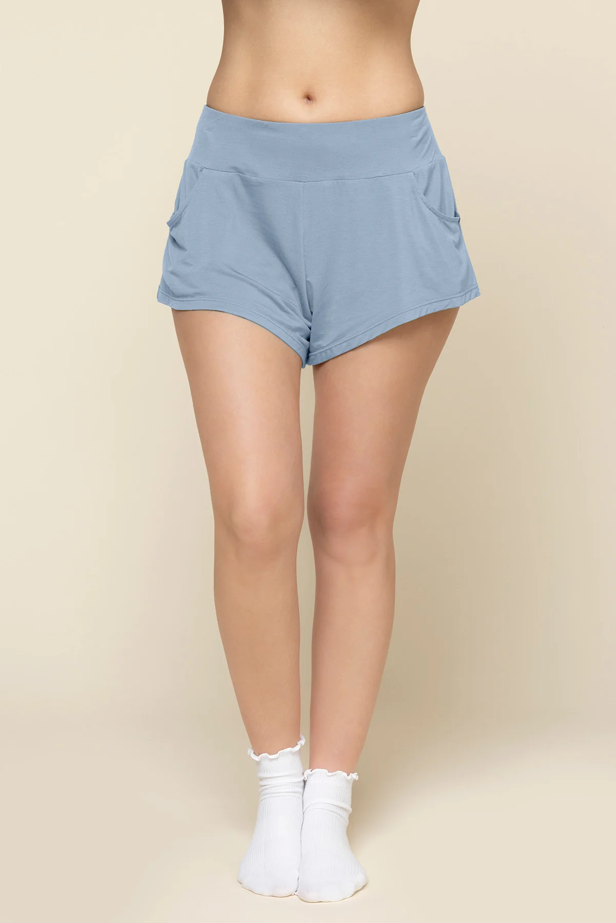 Perfect Lounge Shorts - Dusty Blue