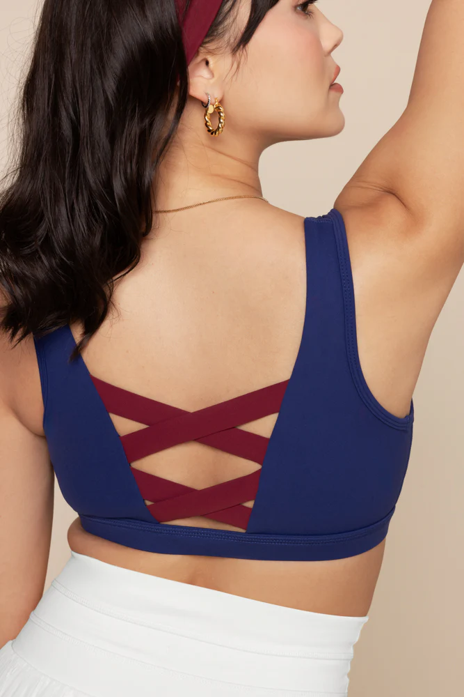 Corset Bra - Sapphire