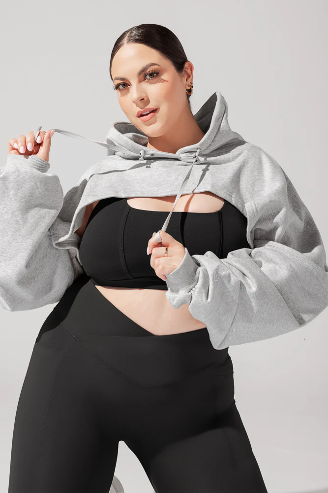 Cloud Shruggie - Heather Grey