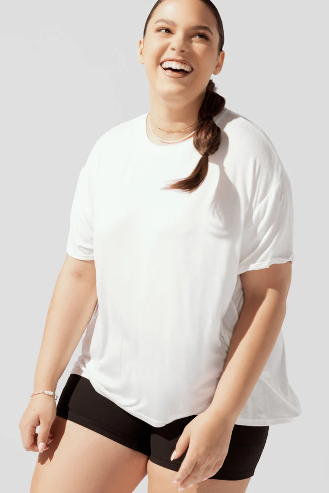 Perfect Boyfriend Tee - White