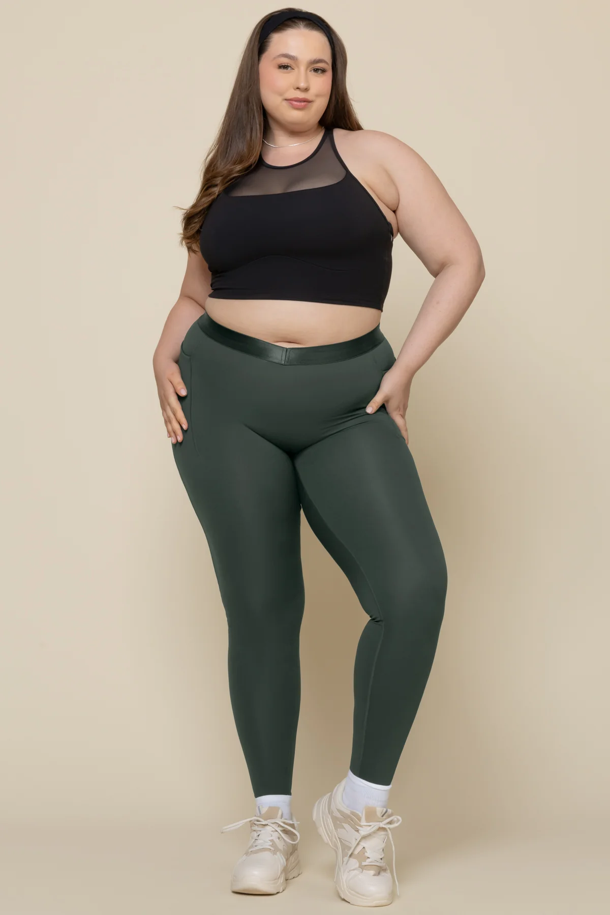 Contour Legging - Deep Forest