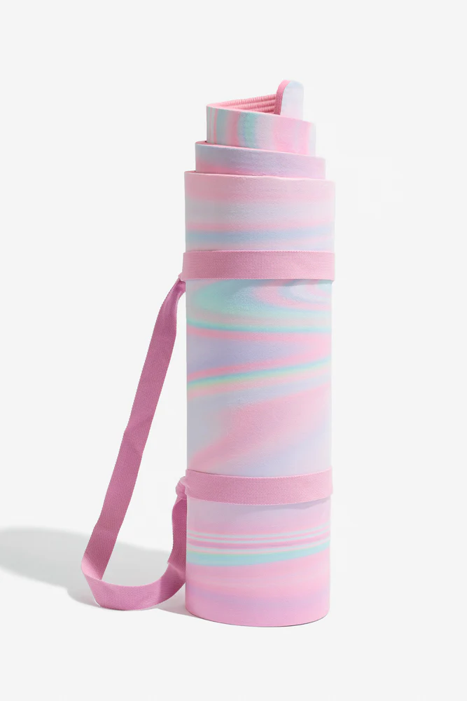 CloudCushion Vegan Suede Yoga Mat - Prismatic 0.5â Thick