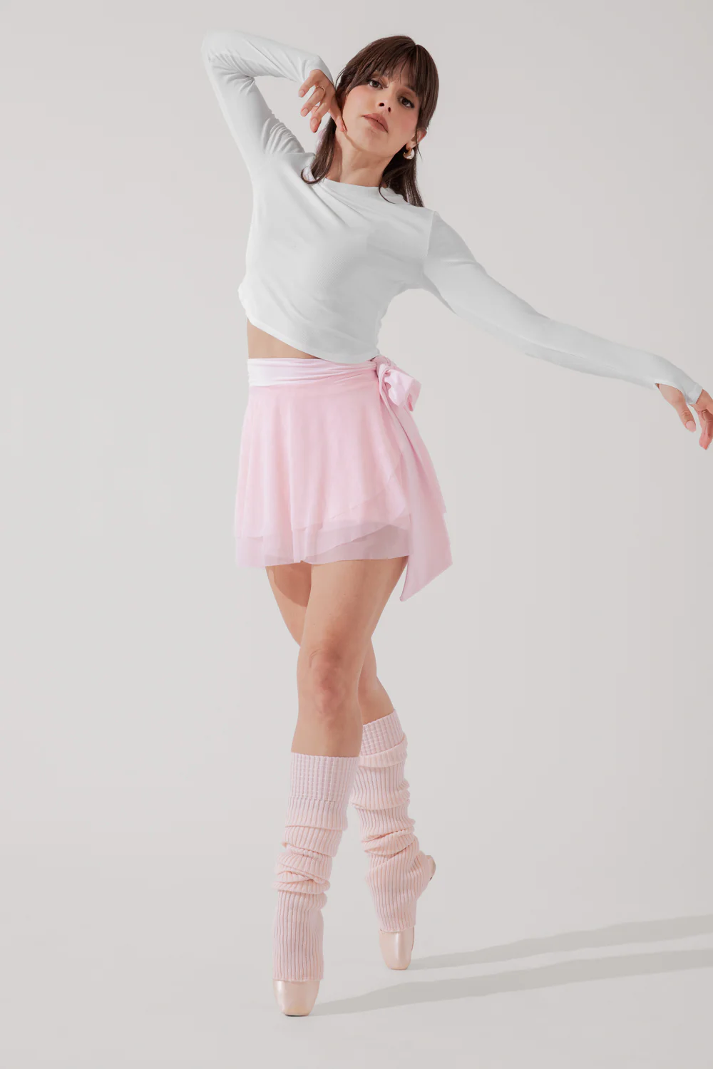 Juliet Wrap Skort - Petal Pink