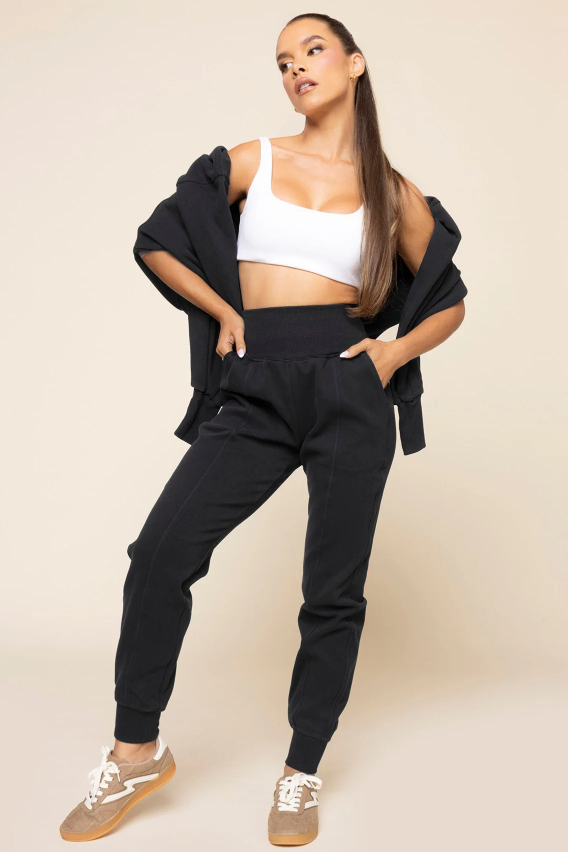 Ooey Gooey Jogger - Black